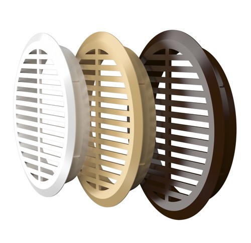 Round air vent grille 42mm - vent,