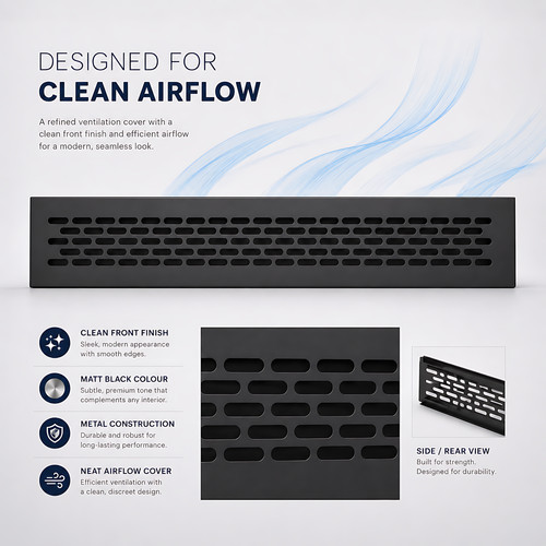 Metal ventilation grille 460 - metal, x