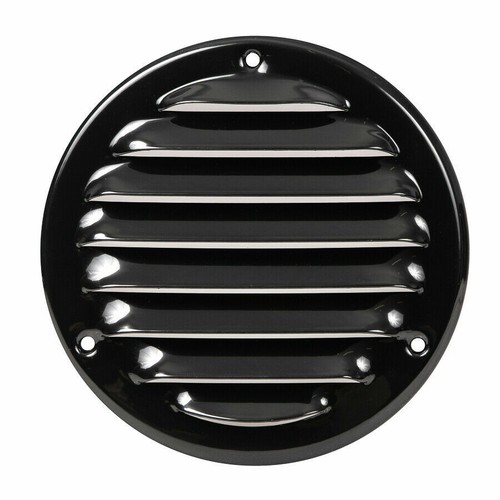 Black metal round air - metal,