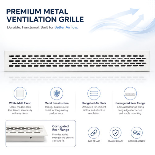 Rectangular metal air - rectangular, vent