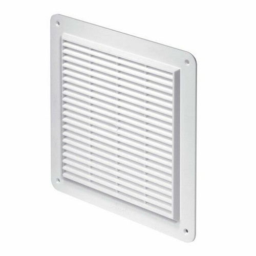 White air vent grille 250mm - air, x