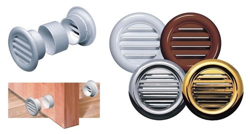 Bathroom door air vent grille - bathroom,