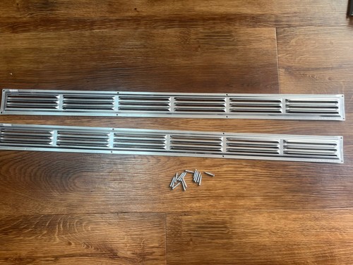 Aluminium strip vents door - strip,